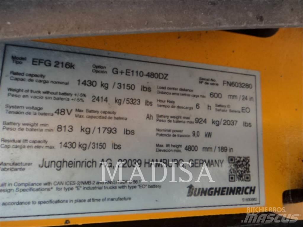 Jungheinrich EFG216K Andere Gabelstapler