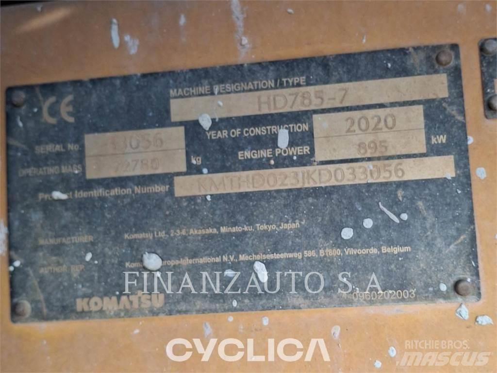 Komatsu HD785-7 Dumper - Knickgelenk
