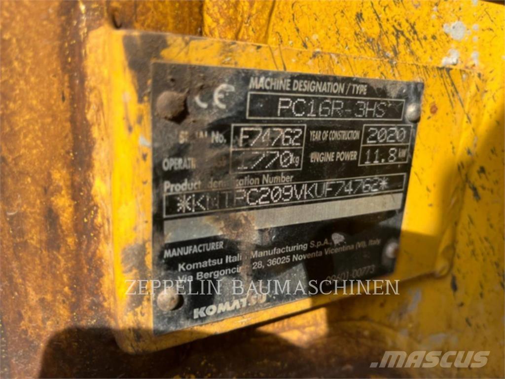 Komatsu PC16R Raupenbagger