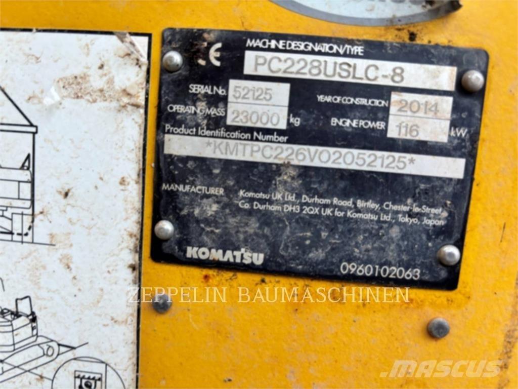 Komatsu PC228 Raupenbagger