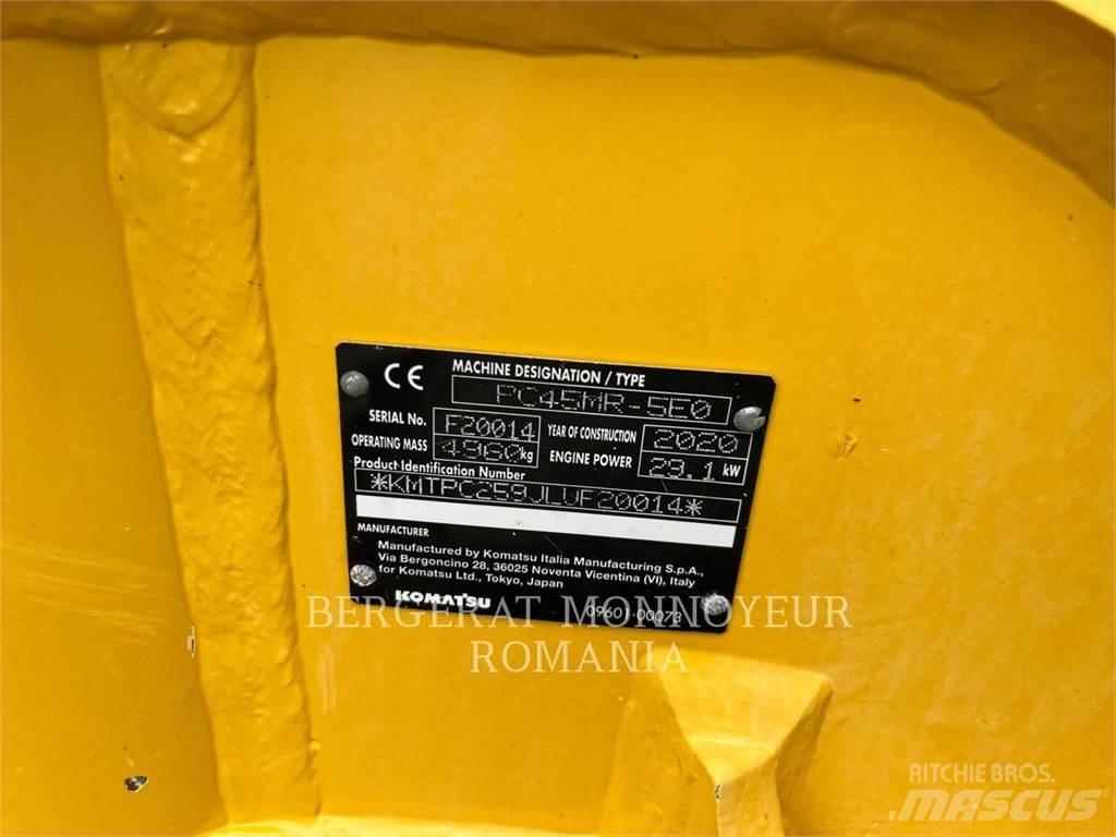 Komatsu PC45MR - 5E0 Minibagger < 7t
