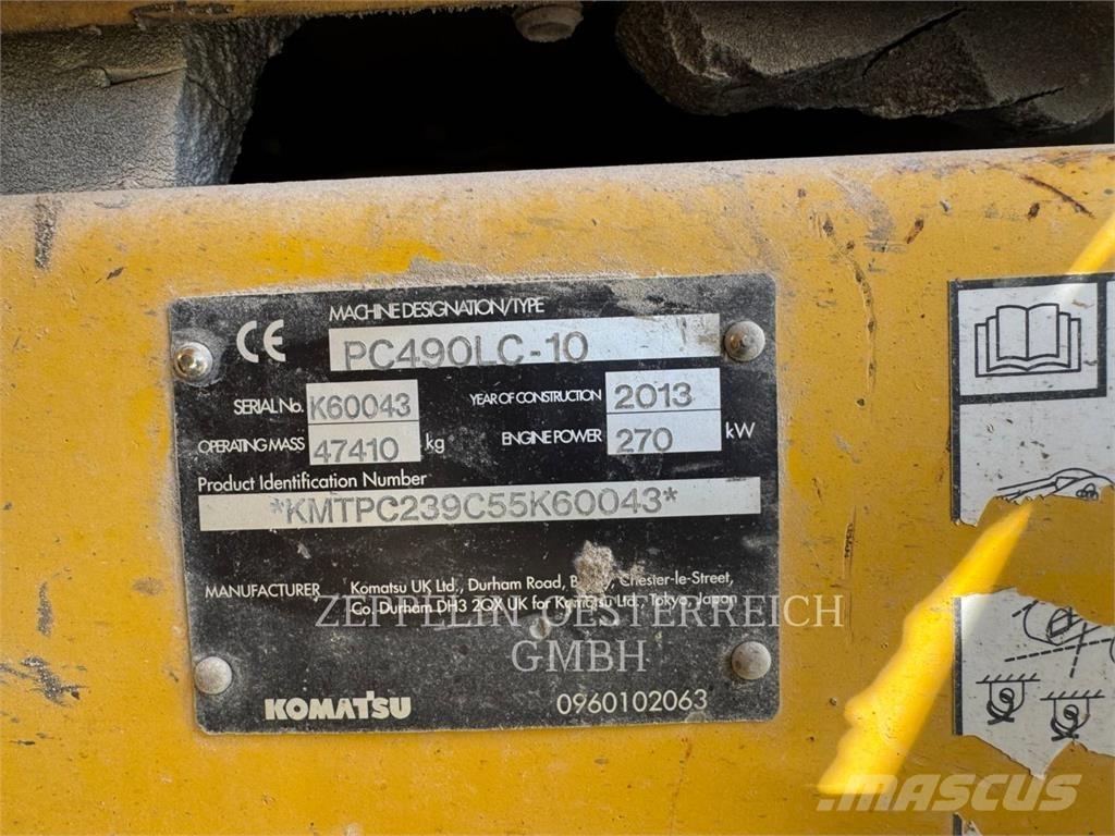 Komatsu PC490LC-10 Raupenbagger