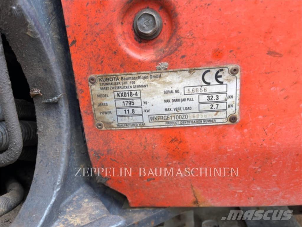 Kubota KX018-4 Raupenbagger