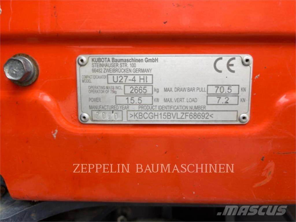 Kubota U27-4 Raupenbagger