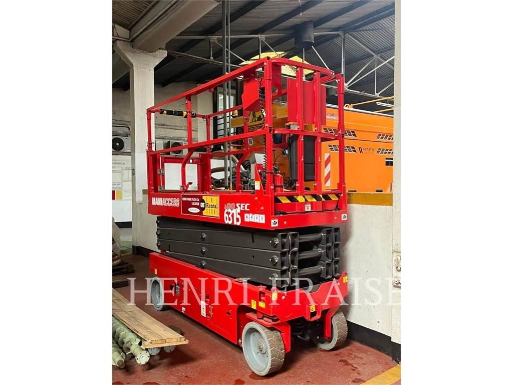 Manitou BF S.A. 100SEC Scheren-Arbeitsbühnen