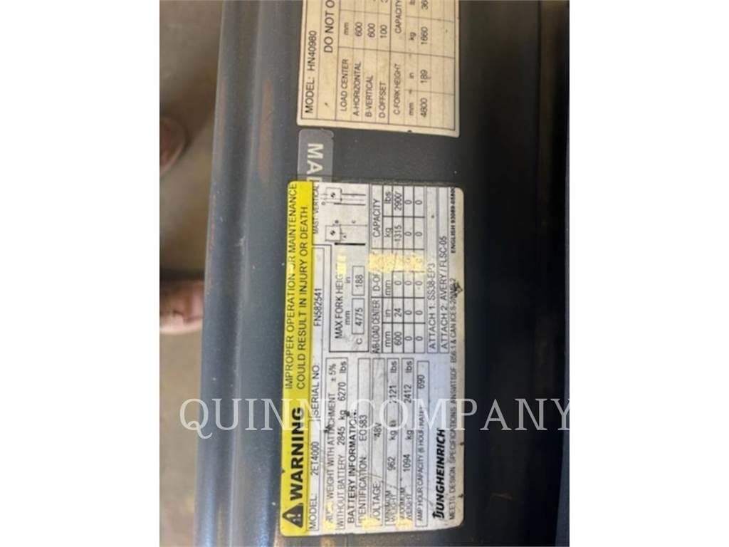 MCFA 2ET4000-48 Andere Gabelstapler