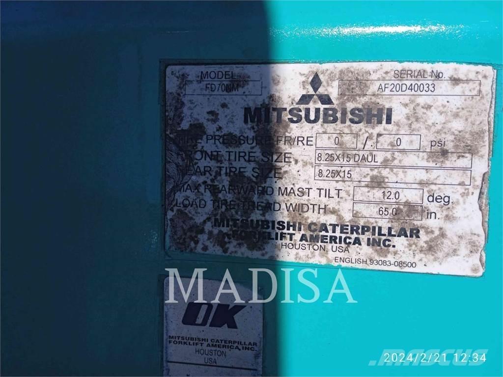 Mitsubishi FD70NM-D Dieselstapler