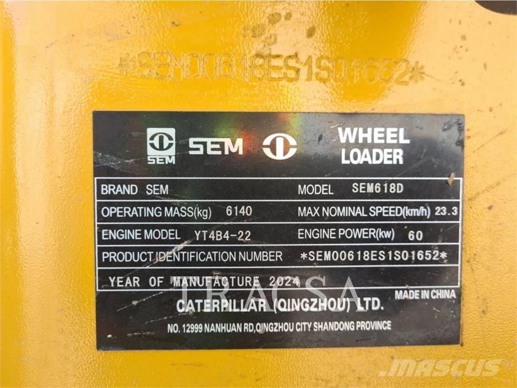 SEM MACHINERY SEM618D Radlader