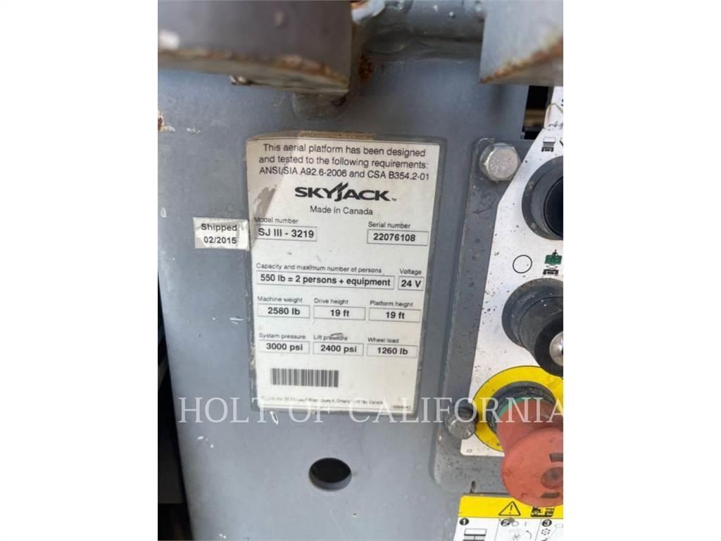 Skyjack SCISSOR 19 Scheren-Arbeitsbühnen