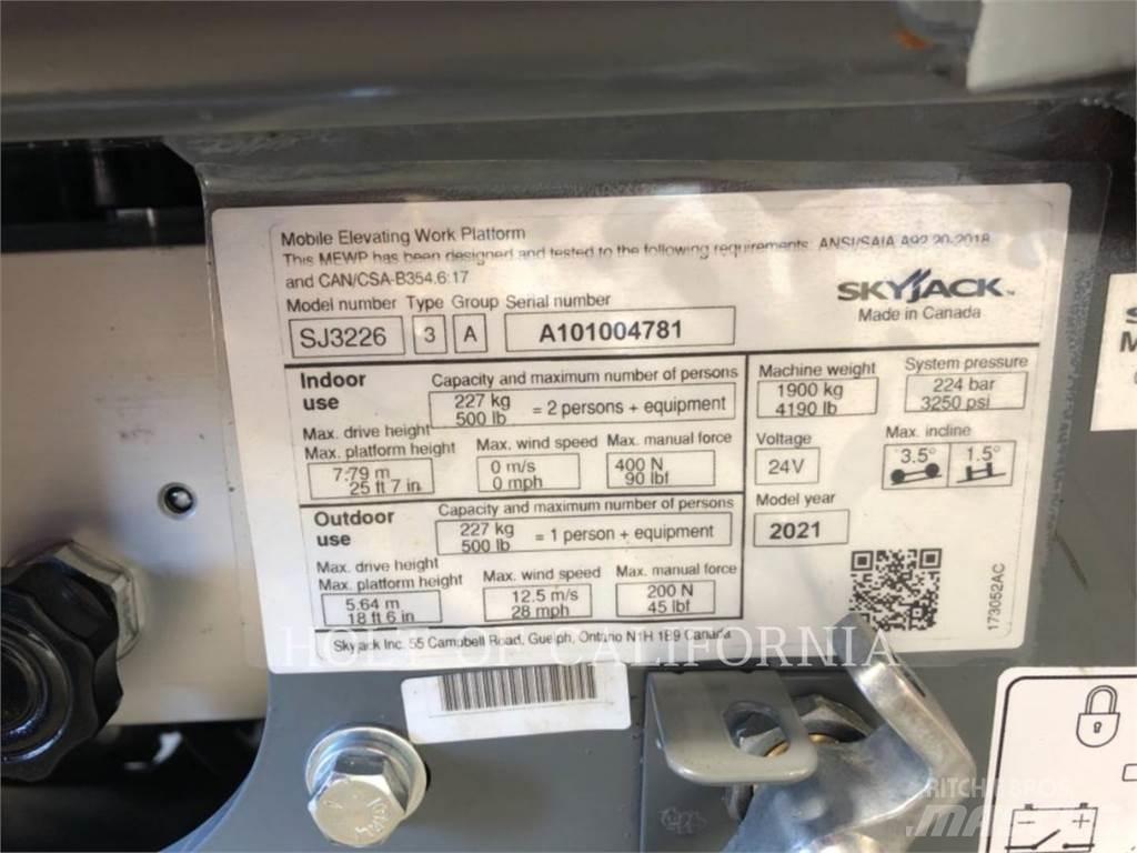 Skyjack SCISSOR26N Scheren-Arbeitsbühnen