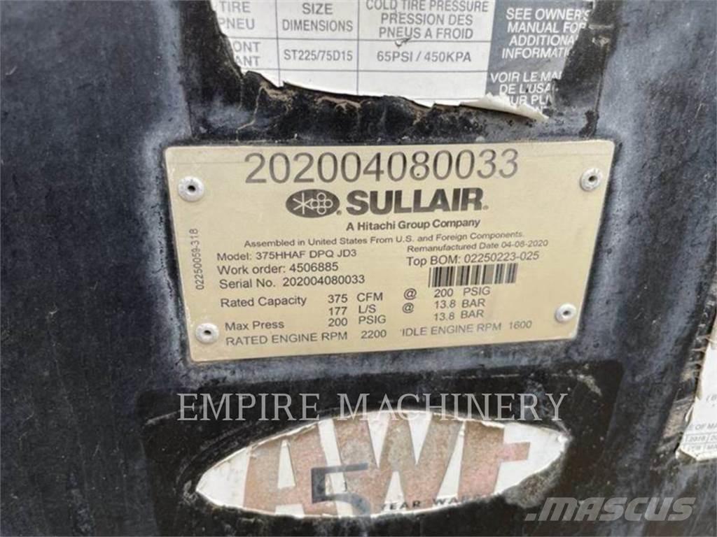 Sullair DPQ375HHAF Kompressoren