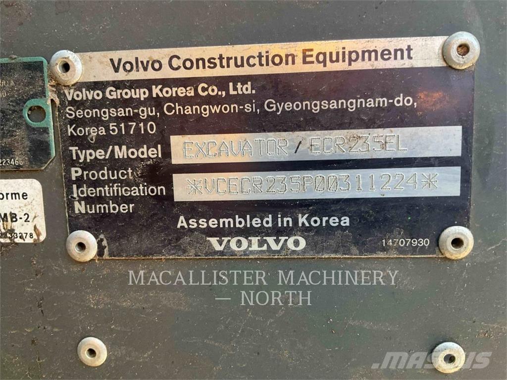 Volvo ECR235EL Raupenbagger
