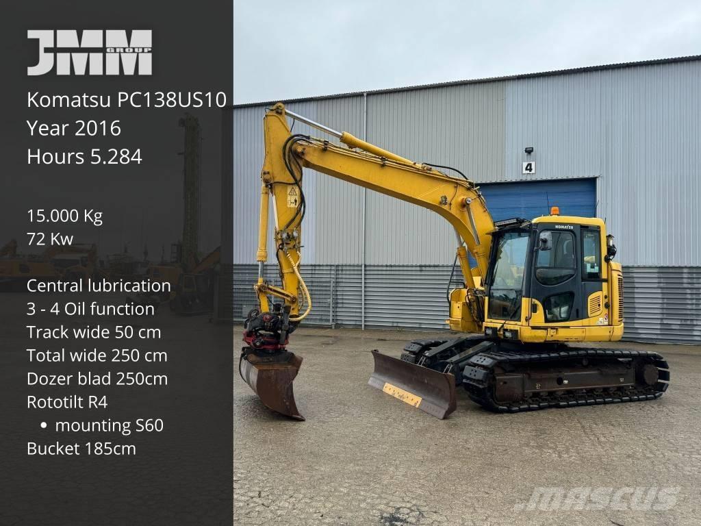 Komatsu PC 138 US-10 Raupenbagger