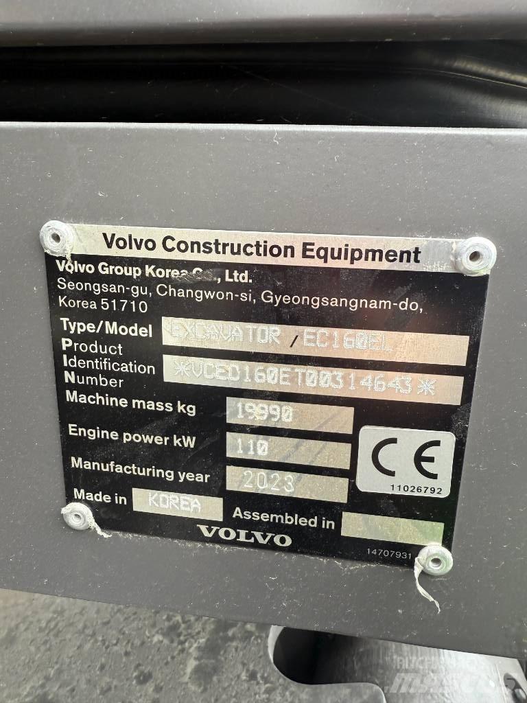 Volvo EC 160 E Raupenbagger