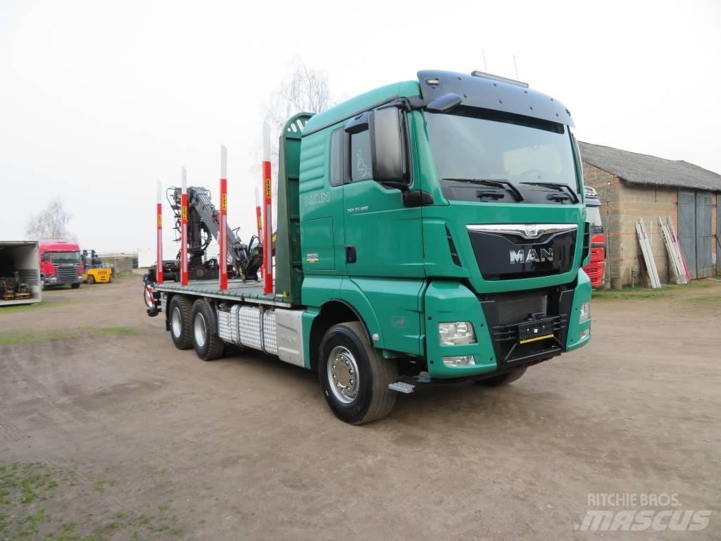 MAN TGX 33.480 Holztransporter