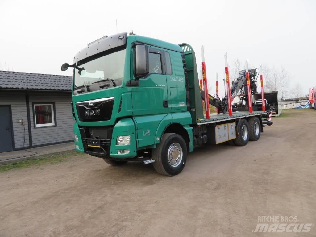 MAN TGX 33.480 Holztransporter