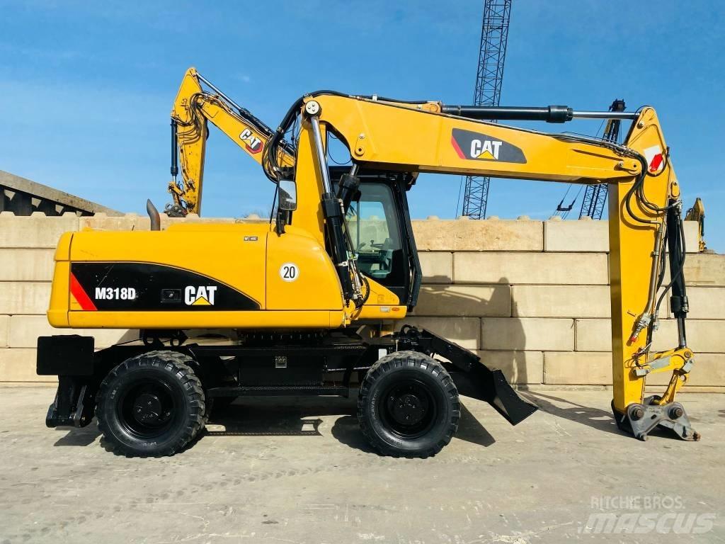 CAT M 318 D Mobilbagger