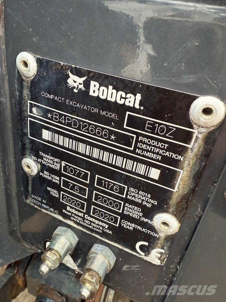 Bobcat E 10z Minibagger < 7t