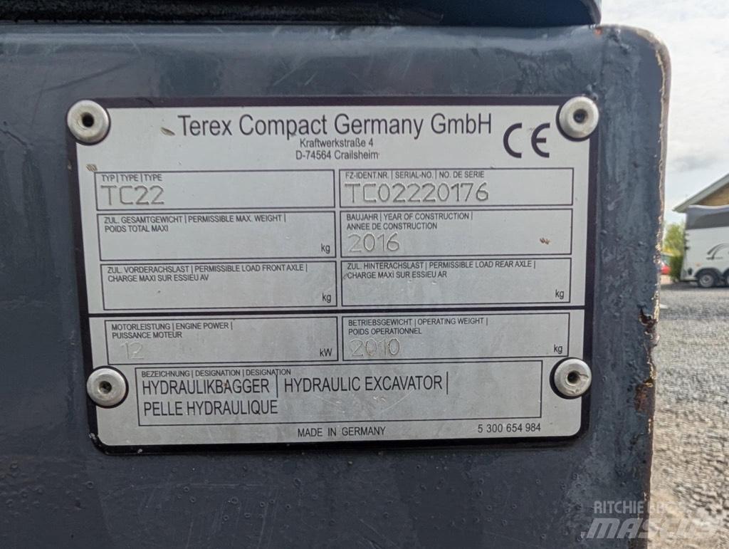 Terex TC 22-2 Raupenbagger