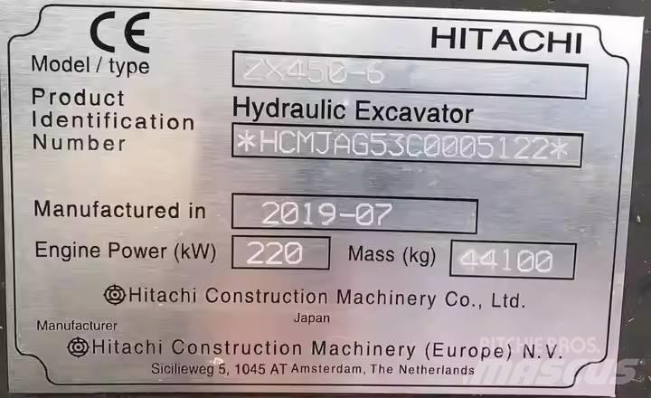 Hitachi ZX450H Raupenbagger