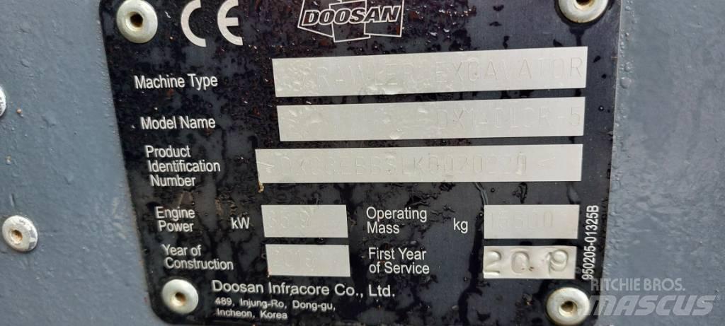 Doosan DX140LCR-5 Raupenbagger