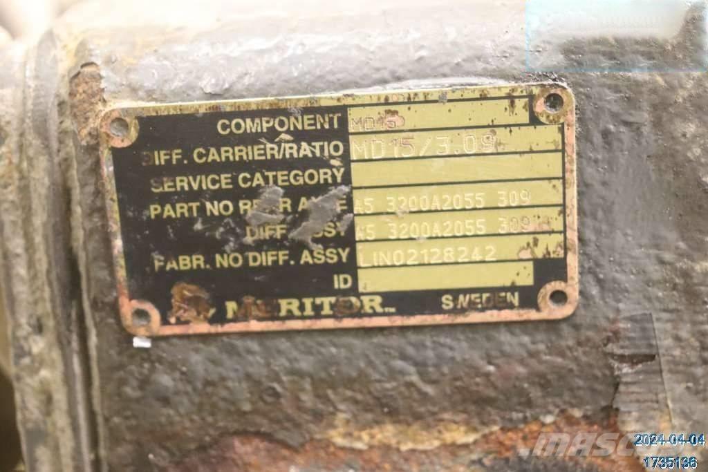 DAF XF 510 LKW-Achsen