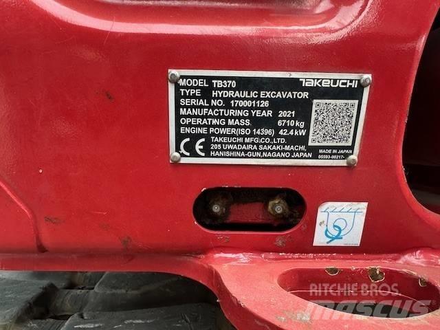 Takeuchi TB 370 Midibagger  7t - 12t