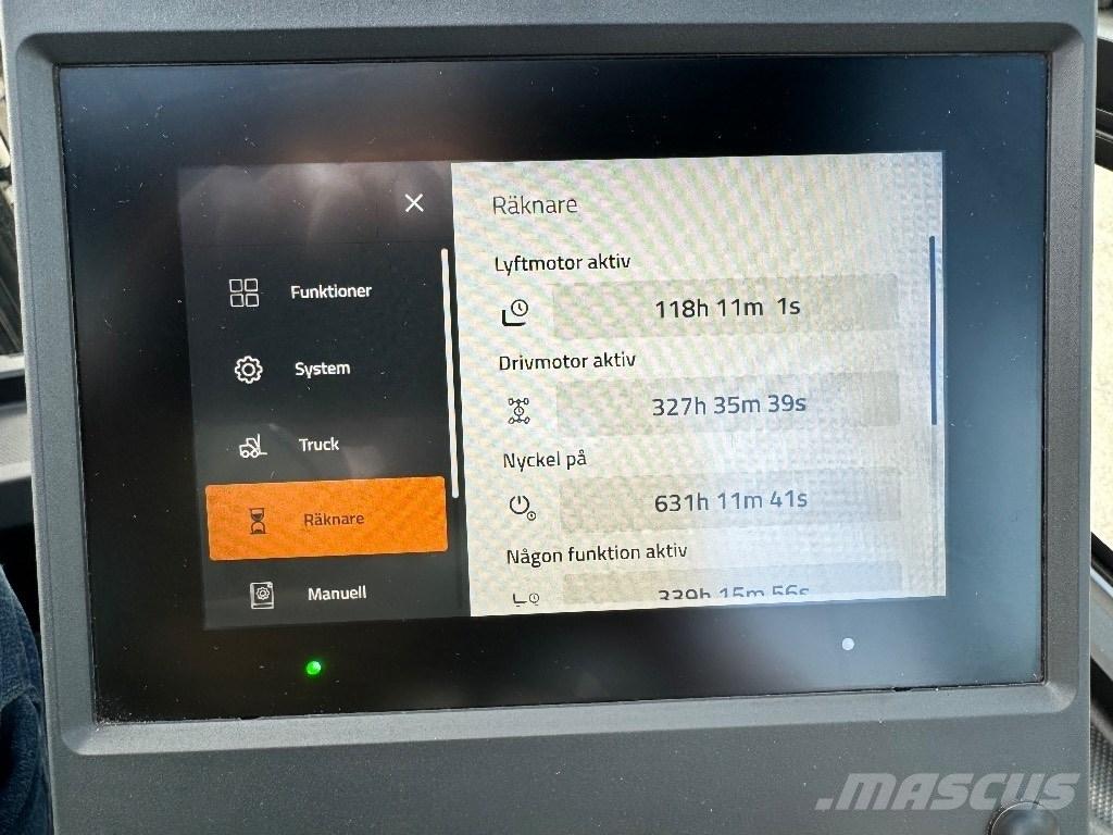 Toyota 9FBMK30T Elektrostapler