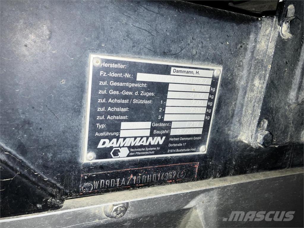 Dammann DT 2500H Anhängespritzen
