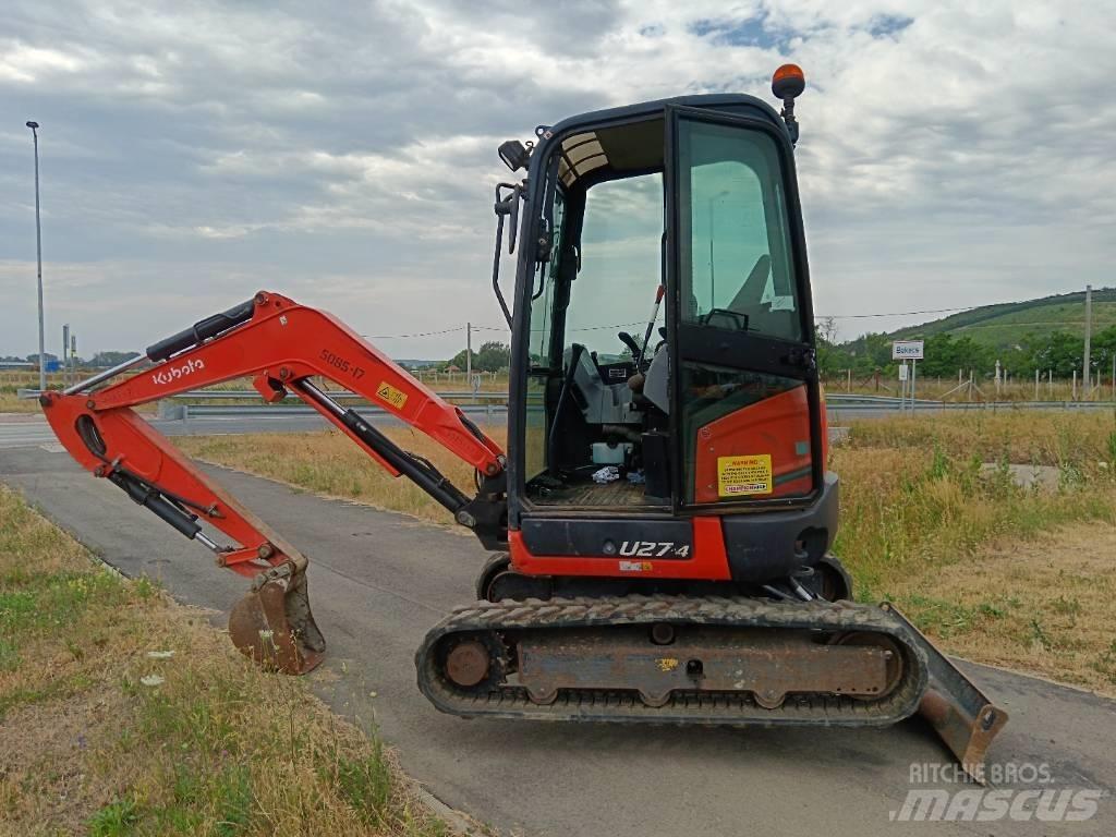 Kubota U 27-4 Minibagger < 7t