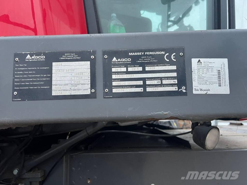 Massey Ferguson 9380 Mähdrescher