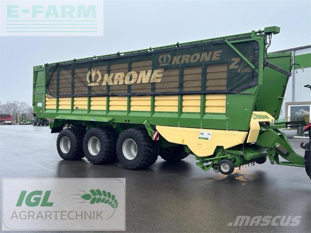Krone zx 560 gl Getreideanhänger