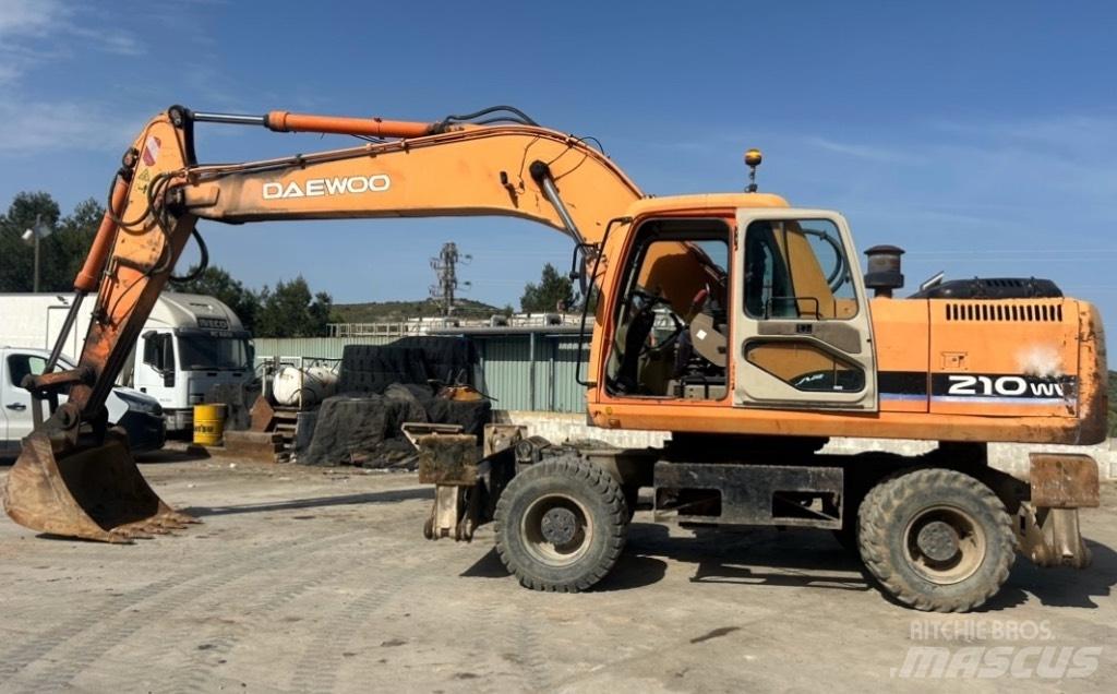Daewoo Solar 210 W V Mobilbagger