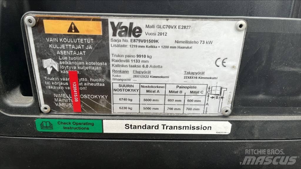 Yale GLP 70 GC Gasstapler