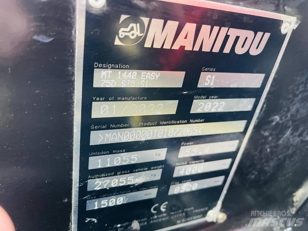 Manitou MT 1440 Easy Teleskoplader