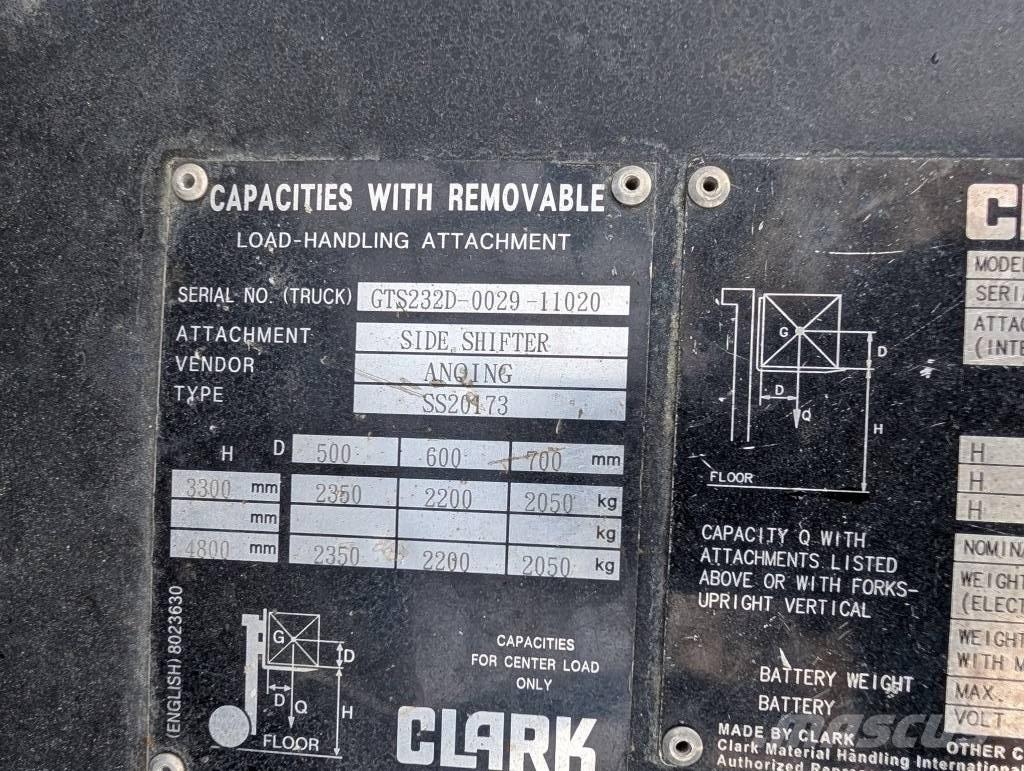 Clark GTS 25 D Dieselstapler