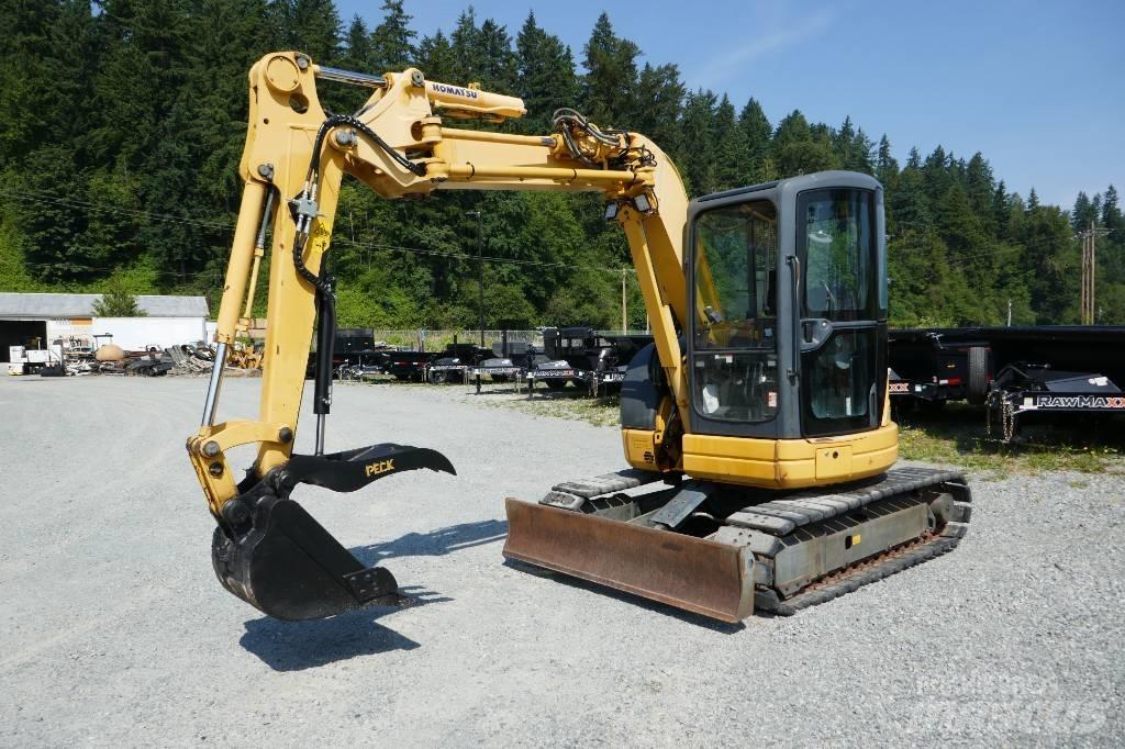 Komatsu PC58UU-5 Minibagger < 7t