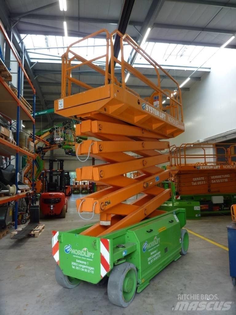 HAB S 152 10 E2WD Scheren-Arbeitsbühnen
