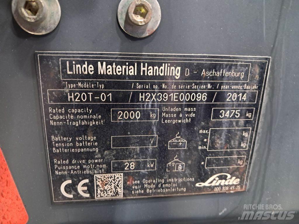 Linde H20T-01 Gasstapler