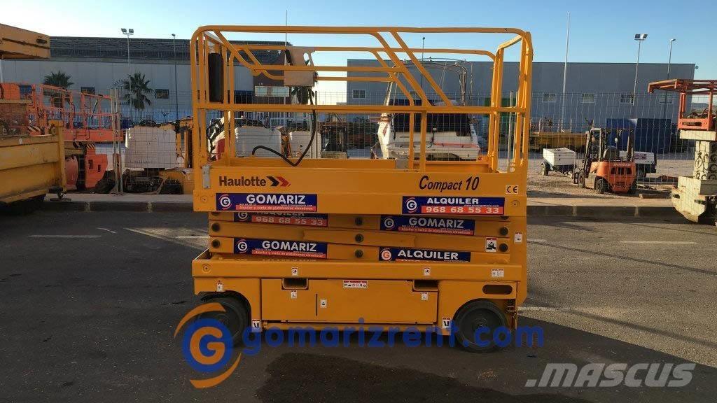 Haulotte Compact 10 Scheren-Arbeitsbühnen