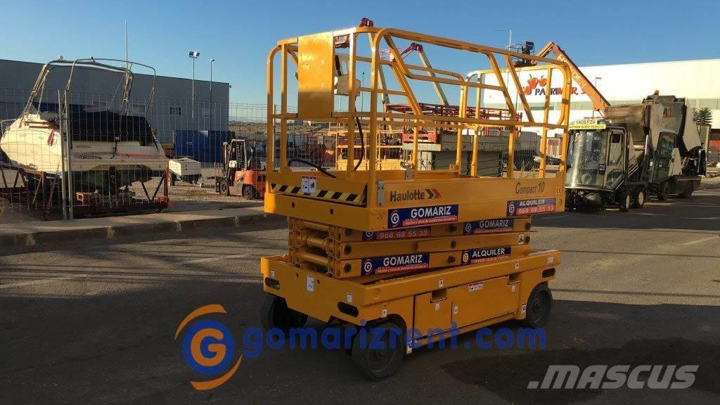 Haulotte Compact 10 Scheren-Arbeitsbühnen