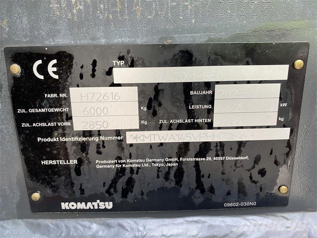 Komatsu WA70M-8EO Multifunktionslader