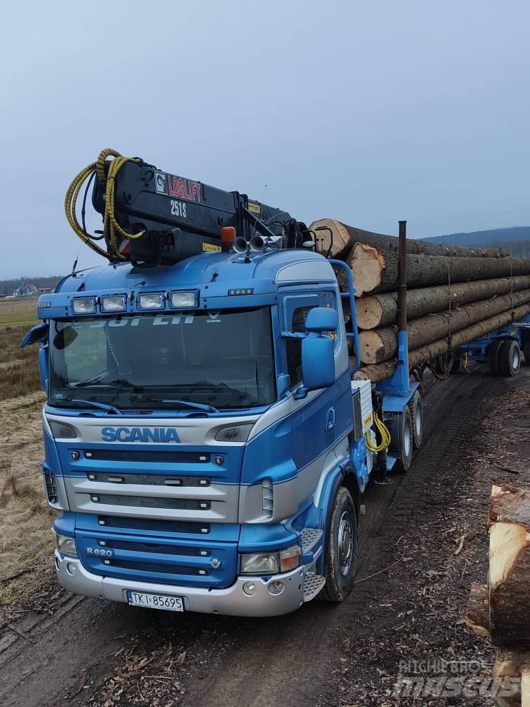 Scania R 620 Holztransporter
