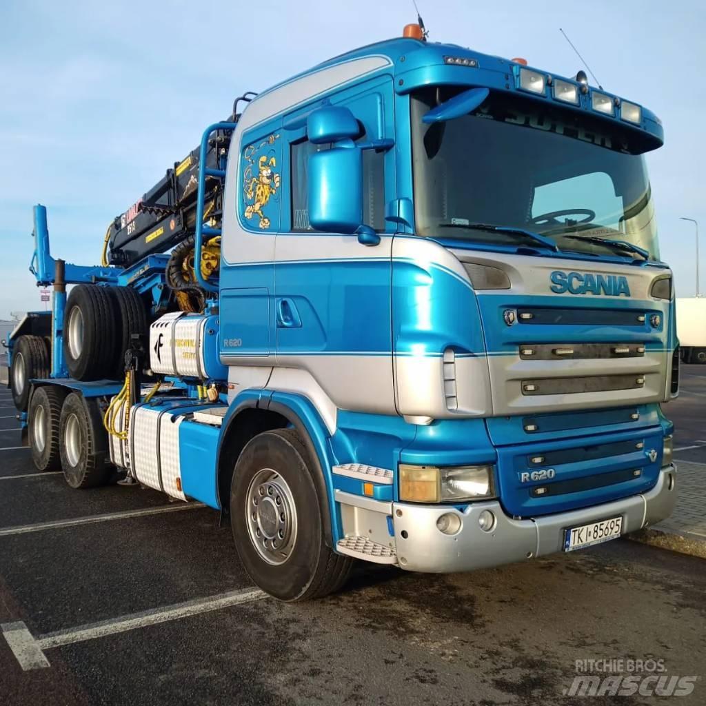 Scania R 620 Holztransporter