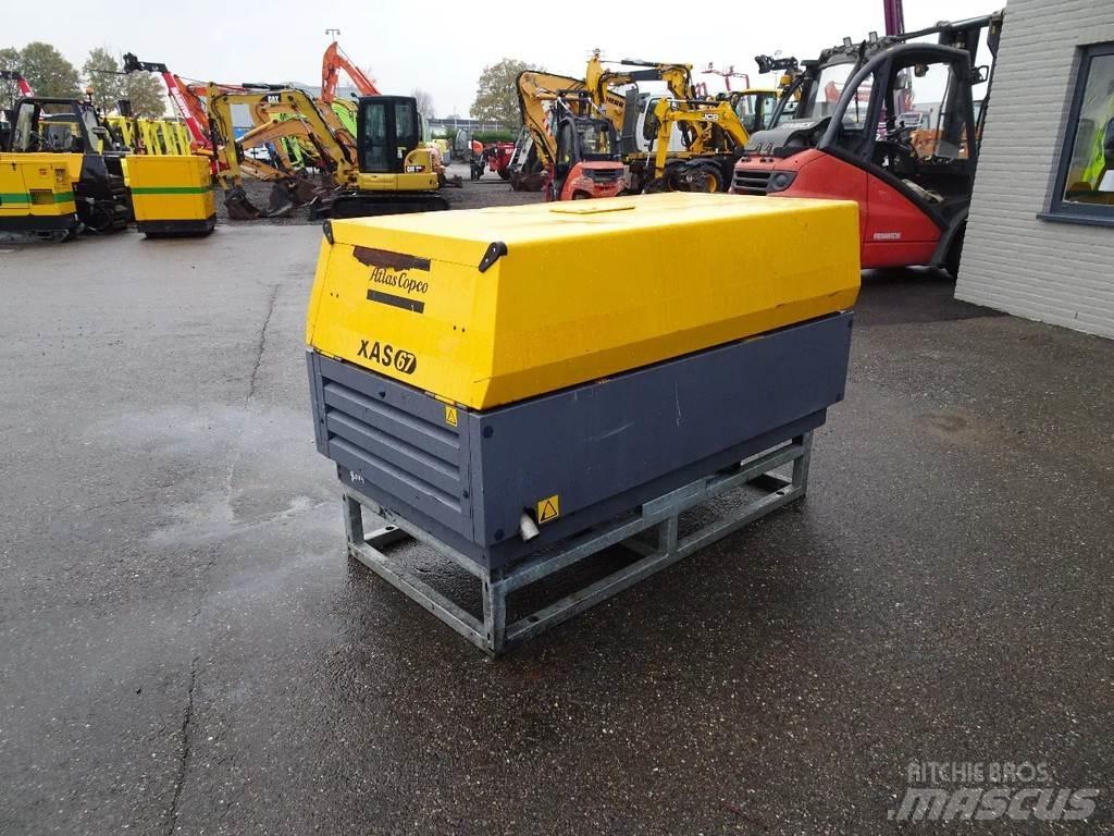 Atlas Copco XAS67 Kompressoren