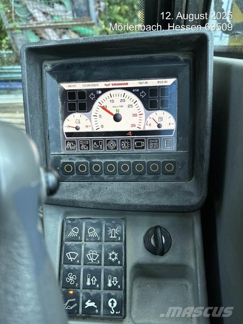 Yanmar B75W Mobilbagger