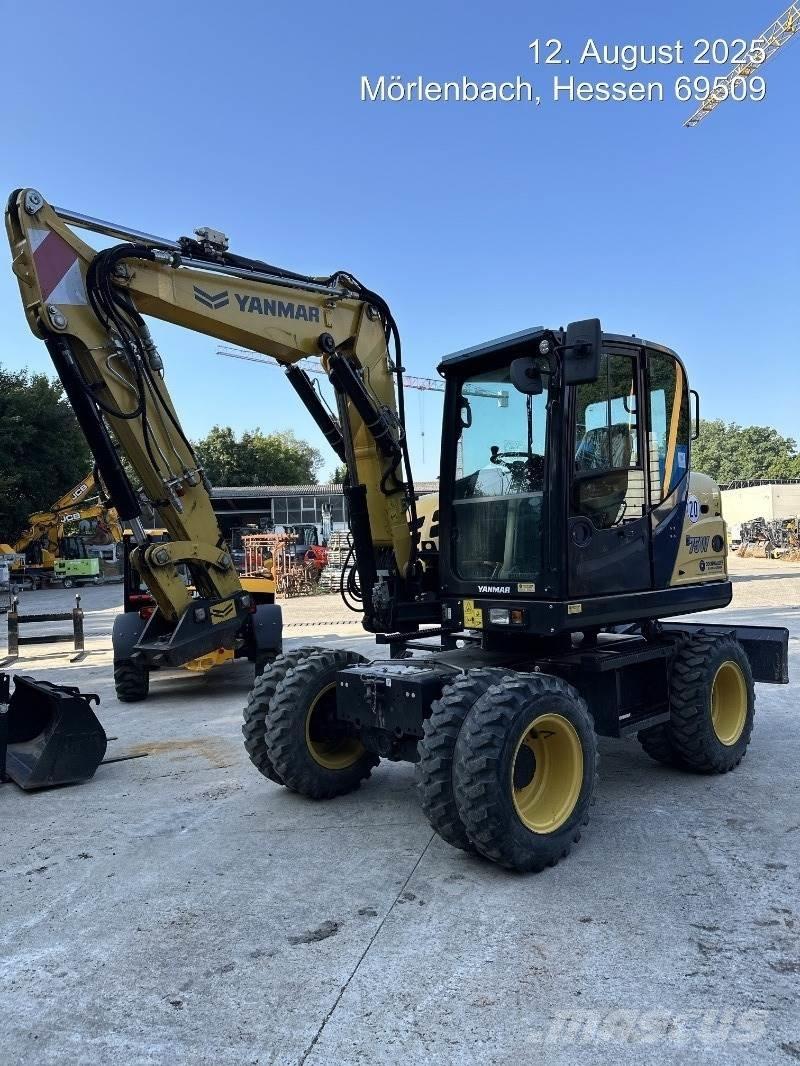 Yanmar B75W Mobilbagger