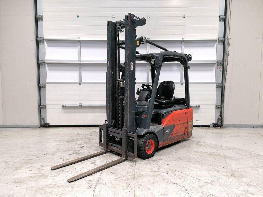 Linde E16L-02 Elektrostapler