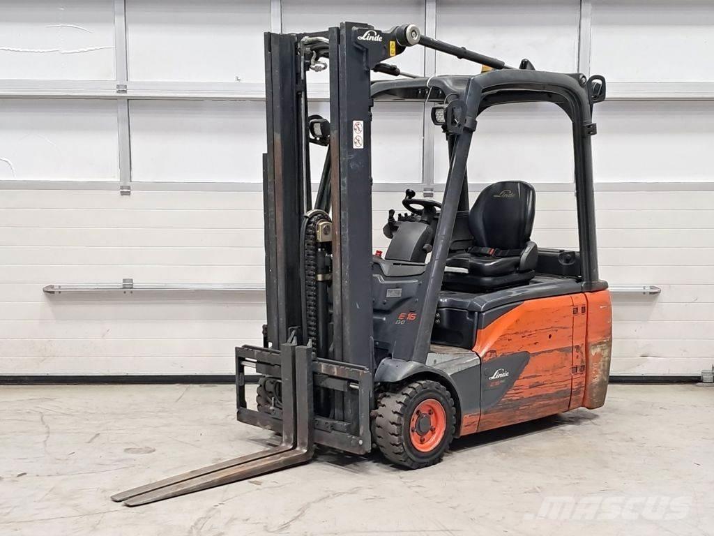 Linde E16L-02 Elektrostapler