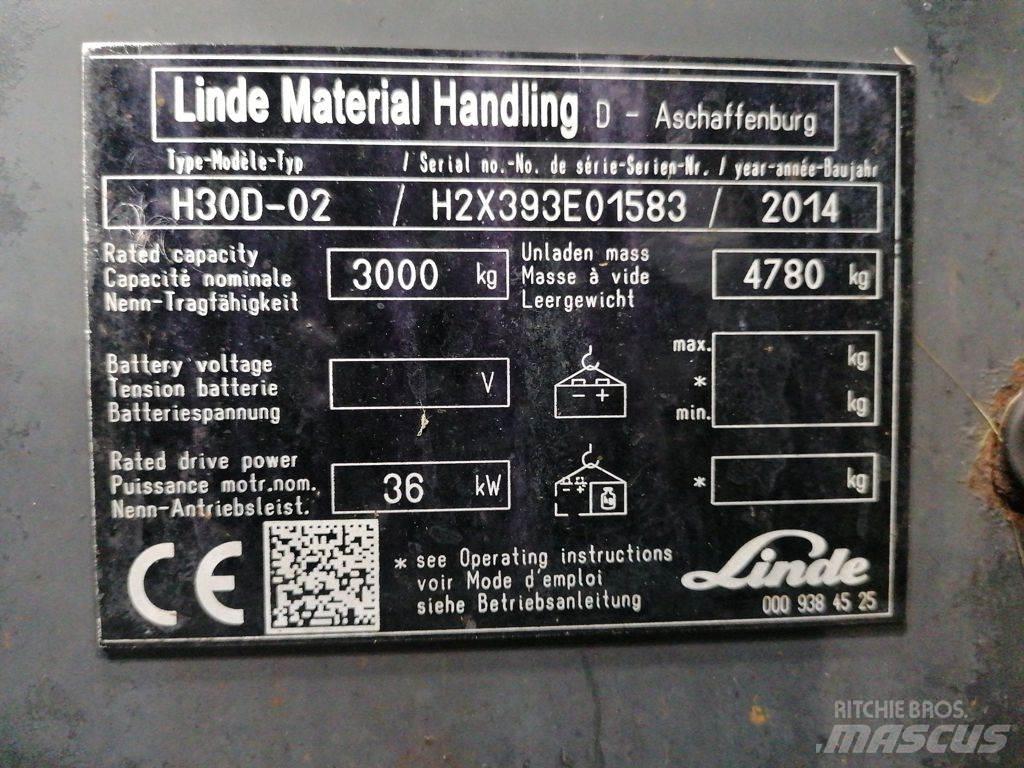 Linde H30D-02 Dieselstapler